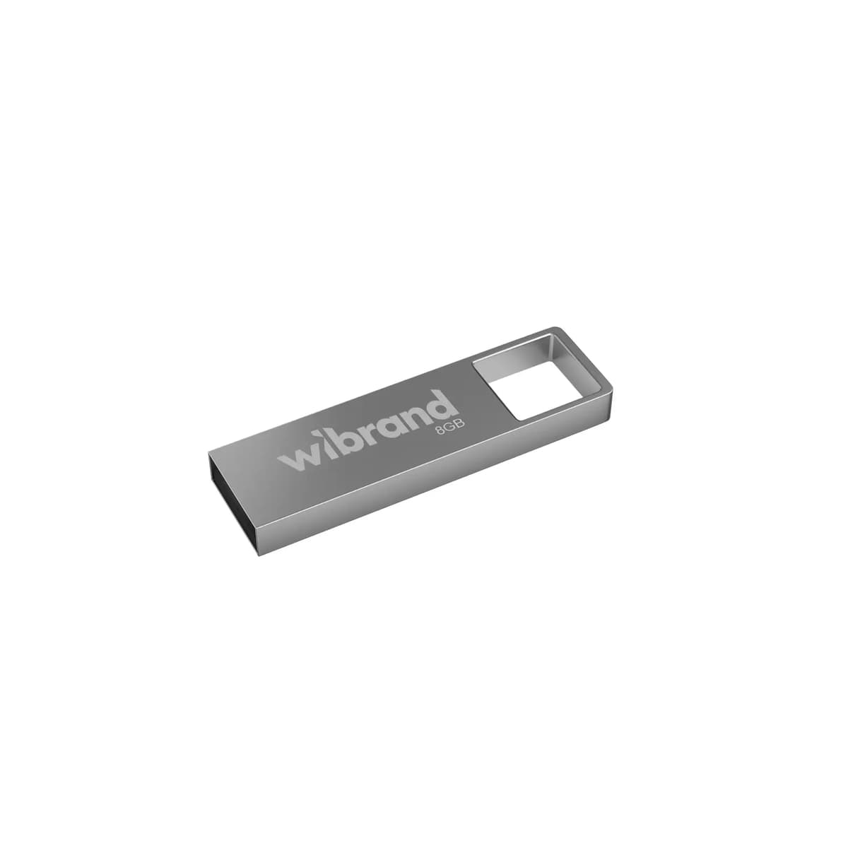 Флеш-пам`ять 8GB "Wibrand" Shark USB2.0 silver №1626 — купити | Канцелярський Сад