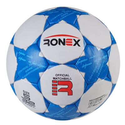 М'яч футбольний Grippy Ronex синій №RXG-F2-BL — купити | Канцелярський Сад
