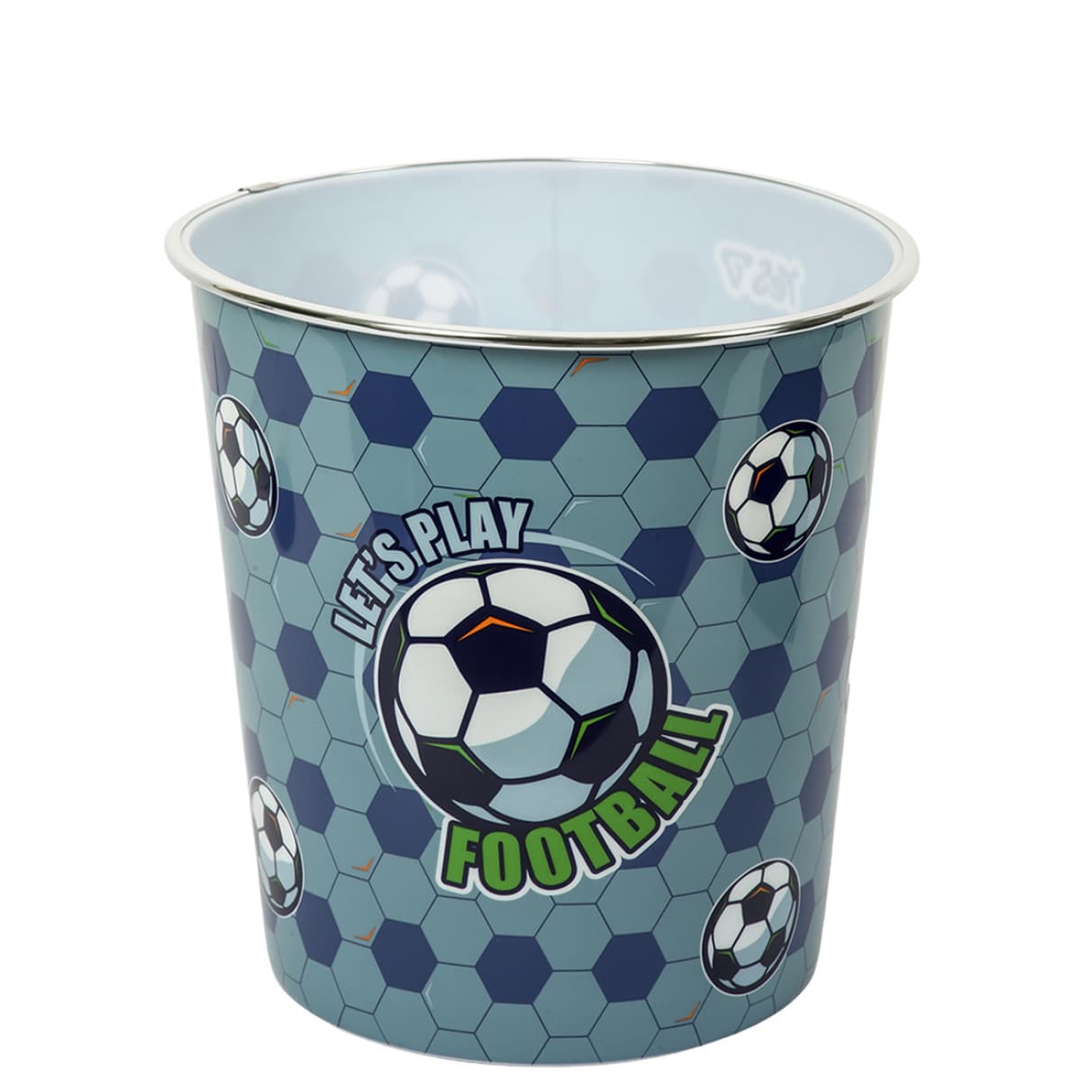 Кошик для сміття "Yes" Football пласт. 21х22см №708869 — купити | Канцелярський Сад