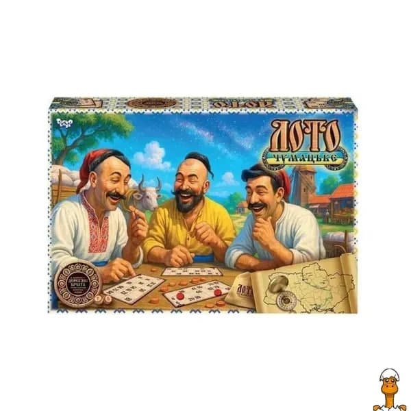Гра "Лото Чумацьке" бочата укр.№DTG105/DankoToys — купити | Канцелярський Сад