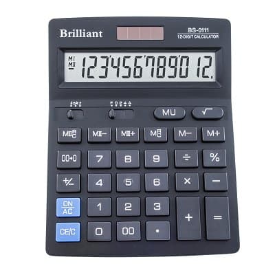 Калькулятор "Brilliant" №BS-0111 — фото товару | Канцелярський Сад
