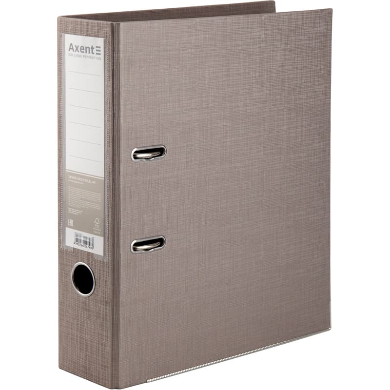 Папка-реєстратор А4 "Axent" 7,5см №1722-35С-А Prestige+ двостор. (золото рожеве)зібраний — фото 9