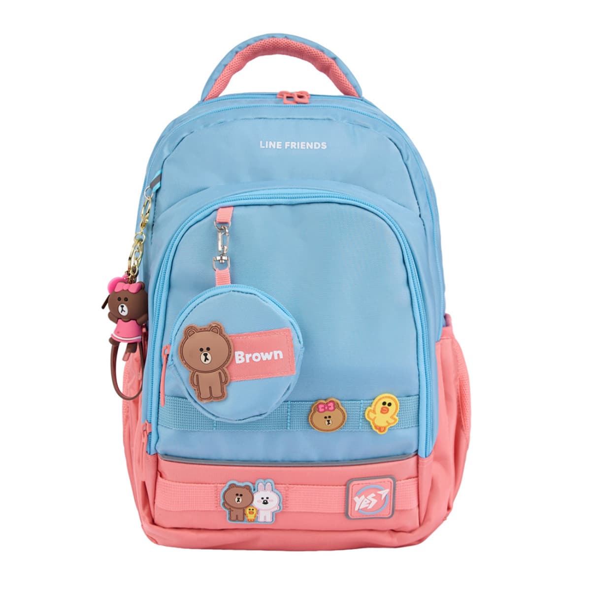 Рюкзак "Yes" TS-109 Р-25 Line Friends Stylish 2від.,3карм. №559948 — фото 10