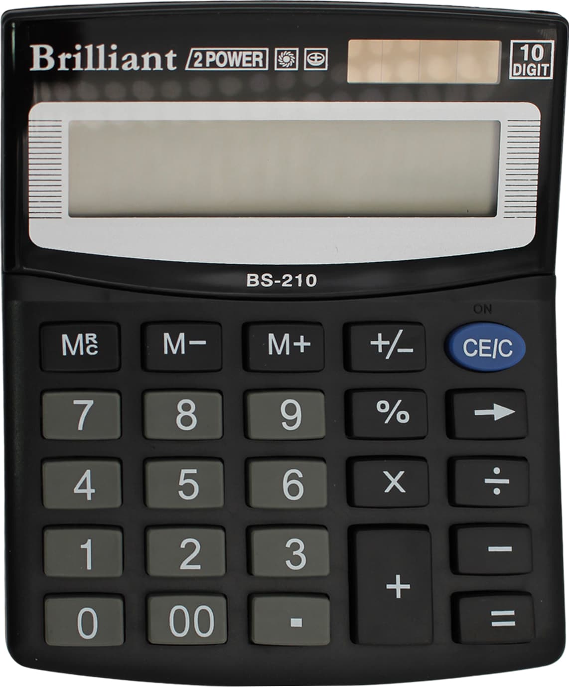 Калькулятор "Brilliant" №BS-210 (10-розряд.) — купити | Канцелярський Сад