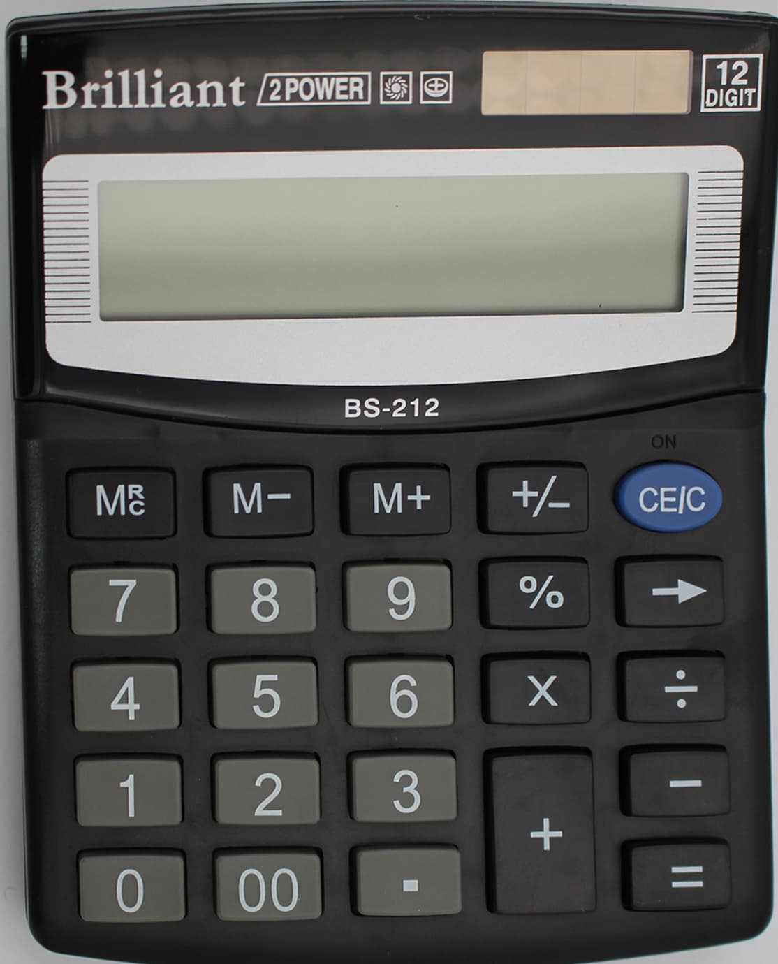 Калькулятор "Brilliant" №BS-212 (12-розряд.) — купити | Канцелярський Сад
