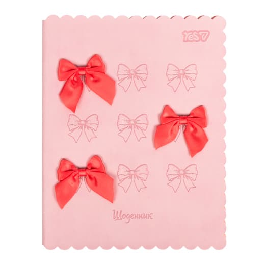 Щоденник шк. А5 інтегр. PU "Ribbons" 40арк.№911696/Yes — купити | Канцелярський Сад