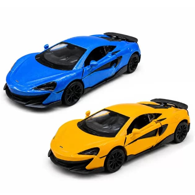 Автомодель "Technodrive" Mclaren 600LT синій,помаранчевий №250949U/КіддіСвіт — фото товару | Канцелярський Сад