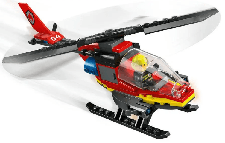 Конструктор "LEGO" City Пожежний рятувальний гелікоптер №60411 — фото 11