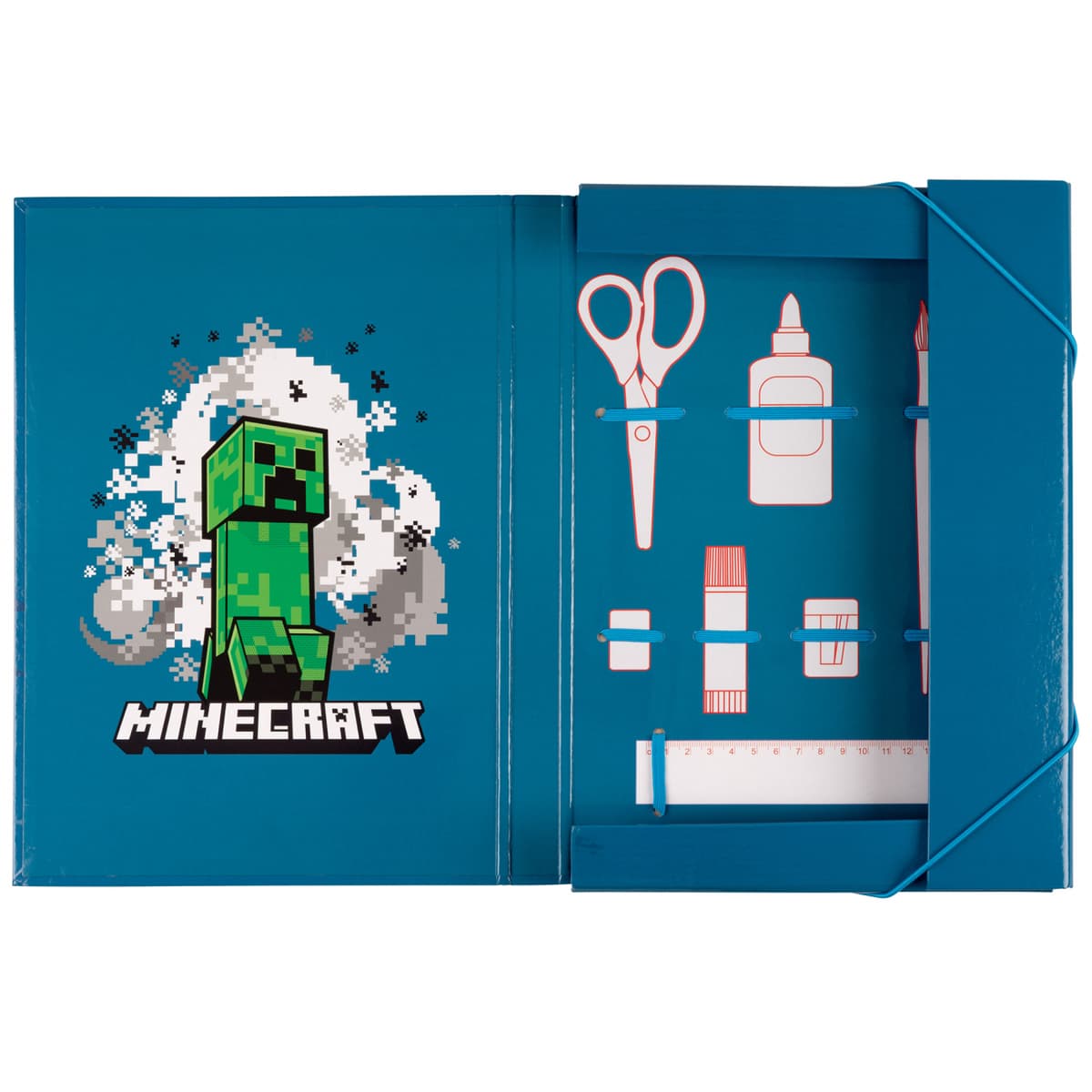 Папка для праці А4 "YES" №500235 "Minecraft" на рез. картон — фото 3