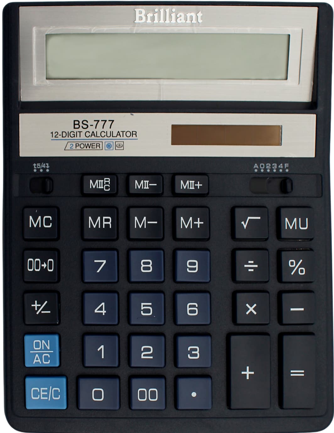 Калькулятор "Brilliant" №BS-777BL (12-розряд.) — купити | Канцелярський Сад
