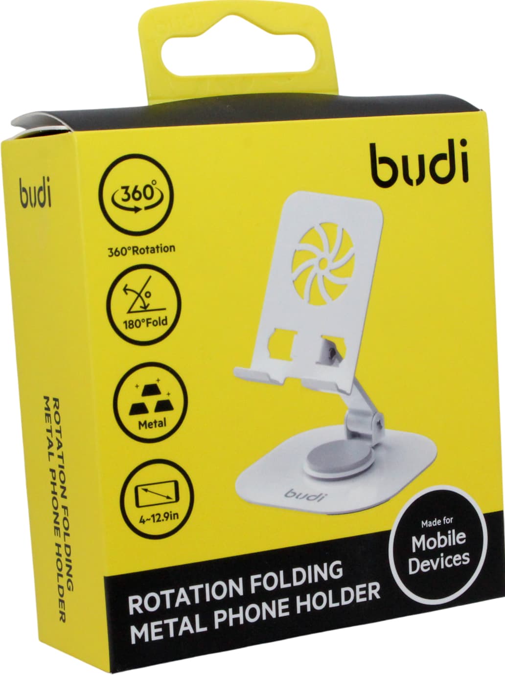Тримач для телефону "Budi" №CM583W white/Breidon — фото 3