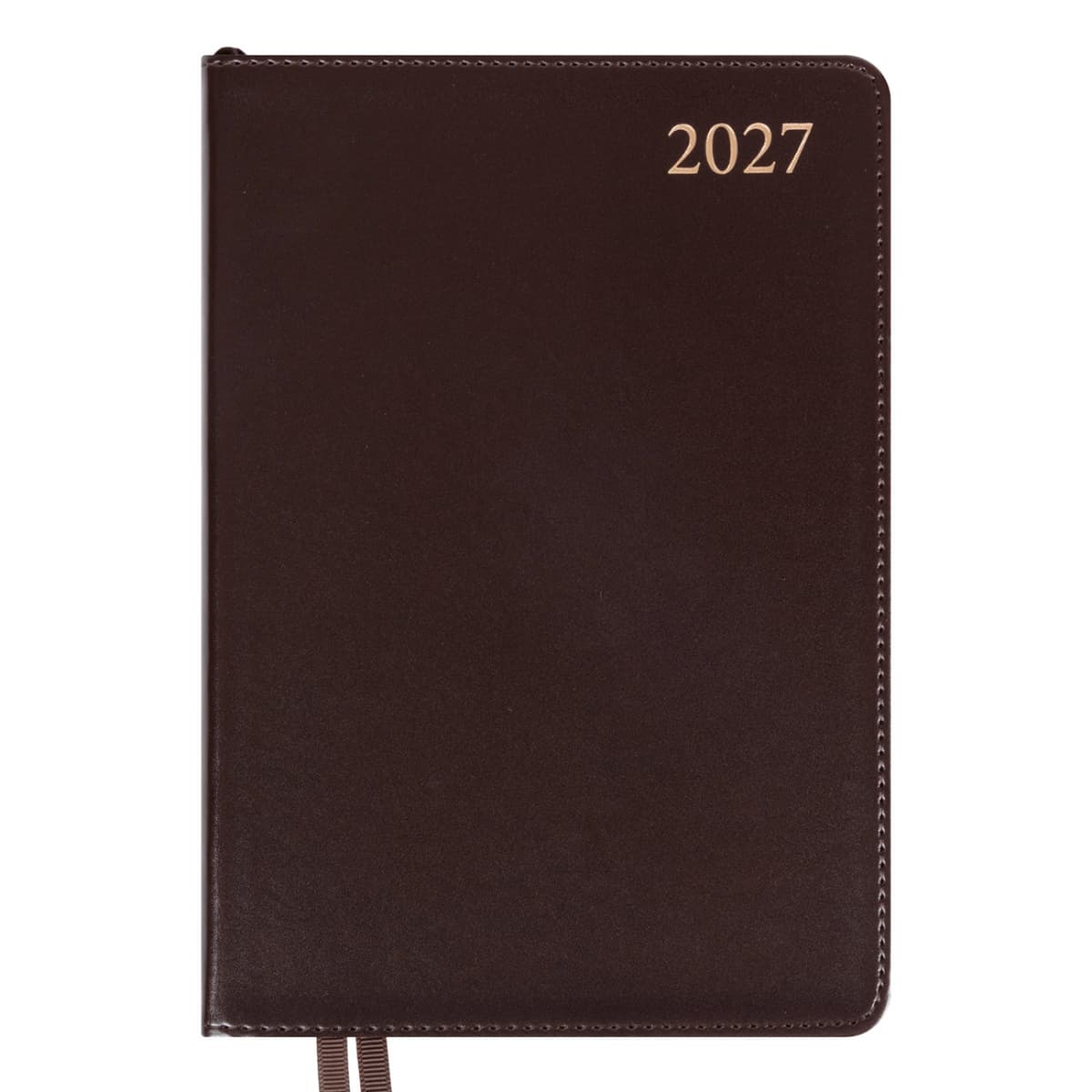 Щоден. А5 "Leo Planner" дат2027 184арк. Aldento інтегр. обкл.,темно-коричневий №252733 — купити | Канцелярський Сад