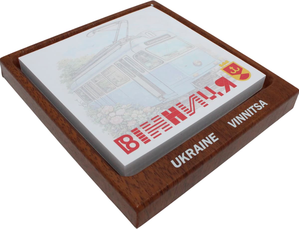 Сувенір "Підставка з блокзамом Вінниця" /Breidon — фото 7