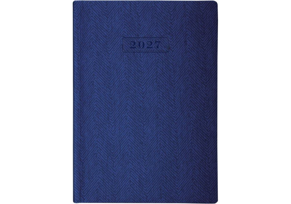 Щоден. А5 "Optima" дат2027 Tweed синій №O26126-02 — фото 3
