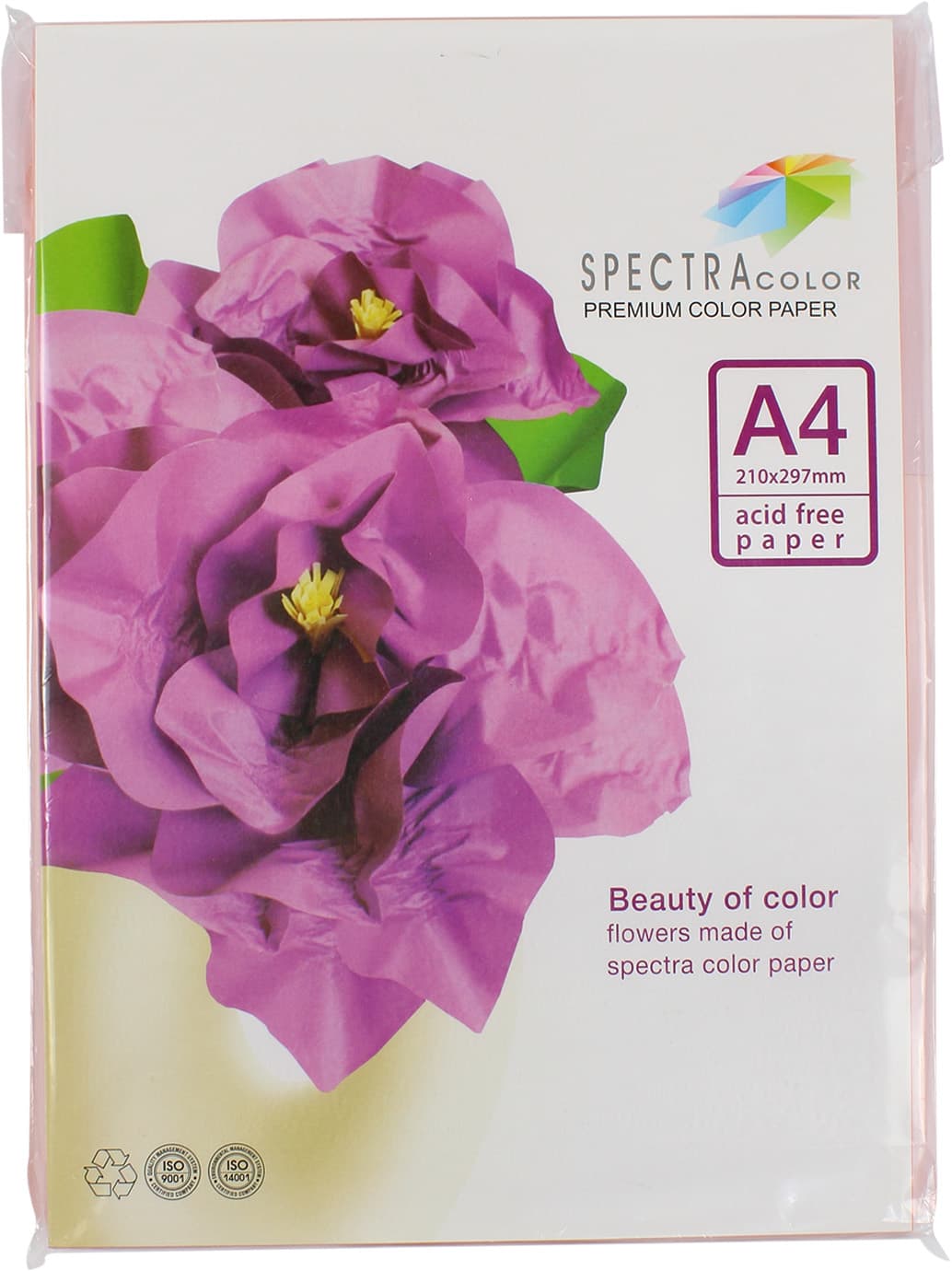 Папір кольор. А4 160г/м інт. Spectra Color Saffron 240 (помаранчевий) — фото 7