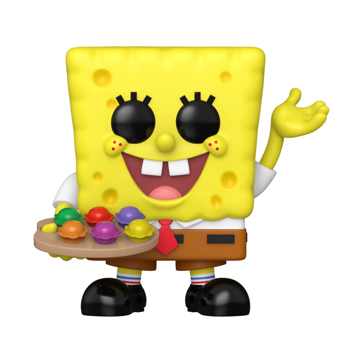 Фігурка FUNKO POP!cерії "Губка Боб Квадратні Штани" ГУБКА БОБ З КРАБСБУРГЕРАМИ/Кідді Світ — фото 4