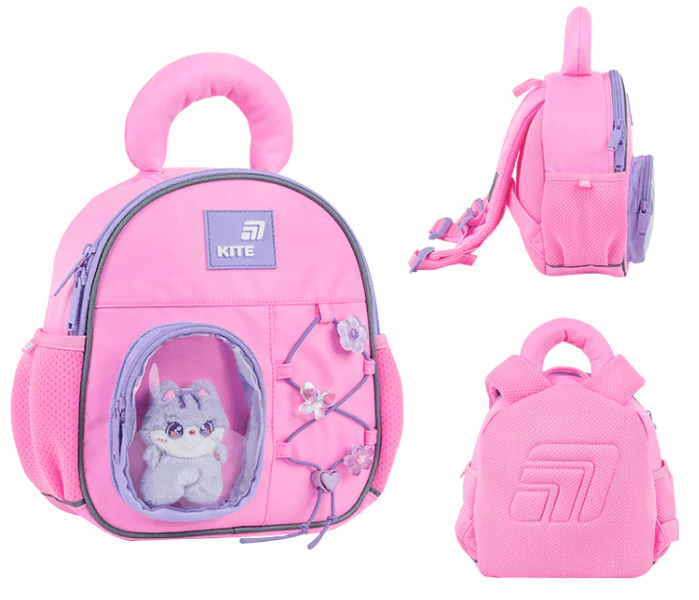 Рюкзак "Kite" Kids Cat&Fun 1від.,3карм. №K26-2737XXS-1 — купити | Канцелярський Сад