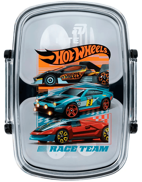 Ланч бокс пласт. "Kite" 750мл Hot Wheels з наповненням №HW26-181 — фото 3