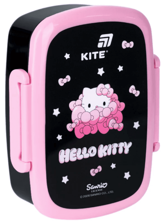 Ланч бокс пласт. "Kite" 750мл Hello Kitty з наповненням №HK26-163-1 — купити | Канцелярський Сад