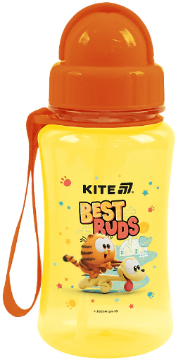 Пляшка для води пласт. "Kite" 350мл Garfield №GF25-399 — купити | Канцелярський Сад