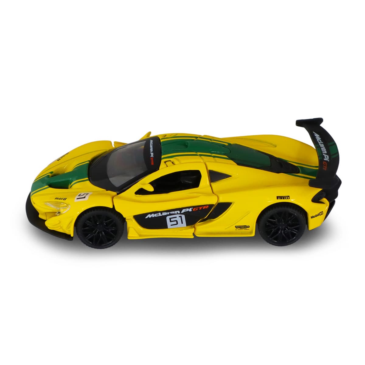 Автомодель "Technodriver" Mclaren F1 (1:43) жовта №250946MLP1YW/КіддіСвіт — фото 3