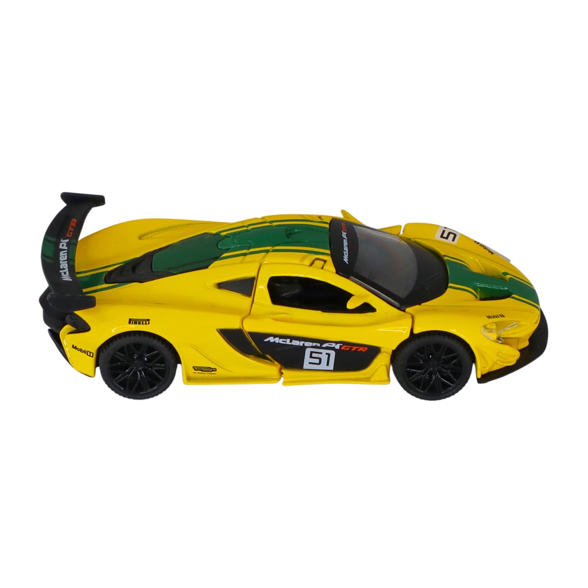 Автомодель "Technodriver" Mclaren F1 (1:43) жовта №250946MLP1YW/КіддіСвіт — фото 7