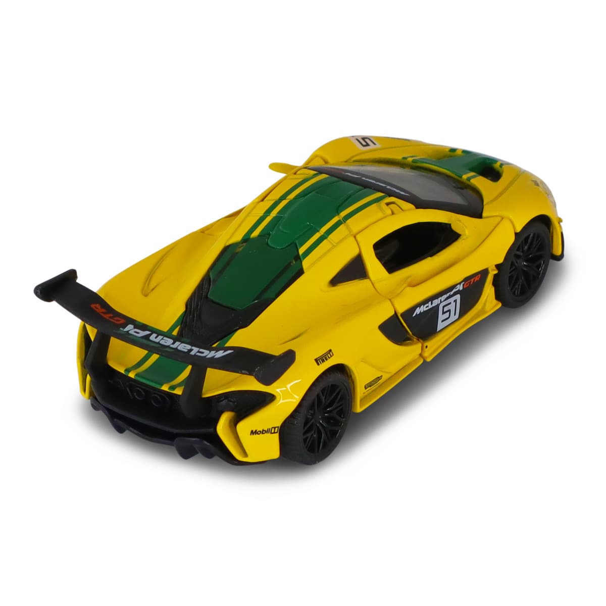 Автомодель "Technodriver" Mclaren F1 (1:43) жовта №250946MLP1YW/КіддіСвіт — фото 11