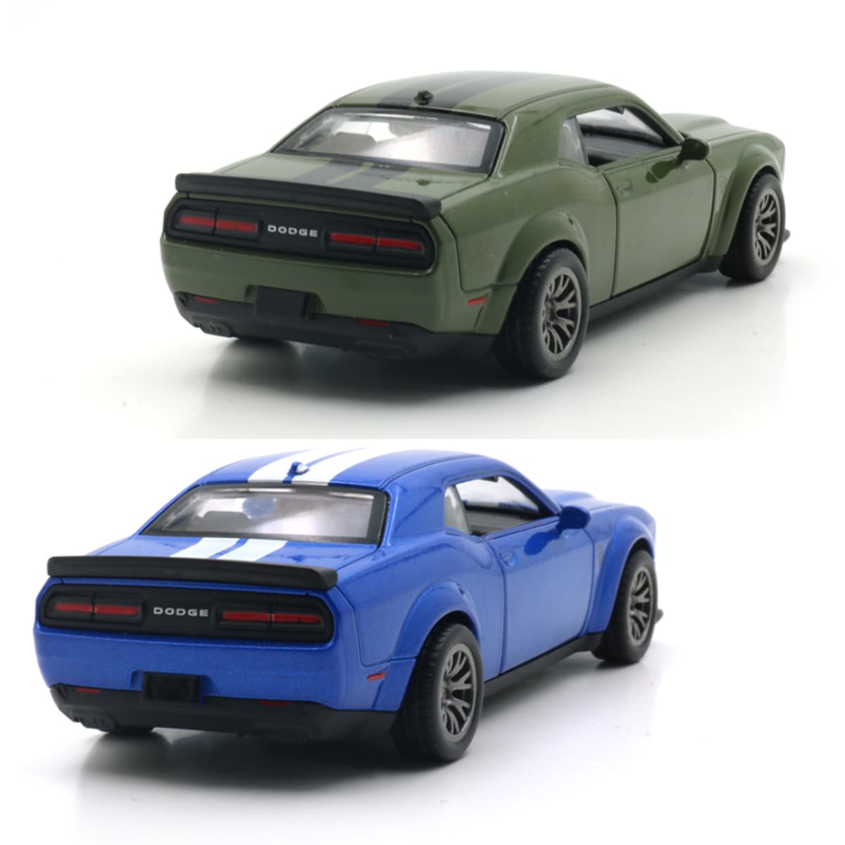 Автомодель "Technodriver" Dodge Cyallenger SRT Jailbreak синій,зелений №250949/КіддіСвіт — фото 4