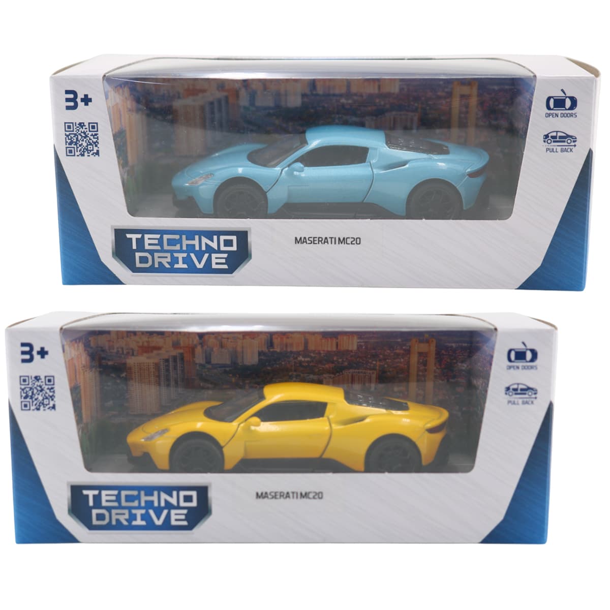 Автомодель "Technodriver" Maserati NC20 синій,жовтий №250950/КіддіСвіт — фото 6
