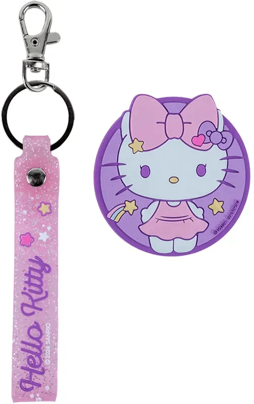 Бейдж "Kite" №HK24-3010-3 Hello Kitty на липучці та підвіска, 2шт — фото 7