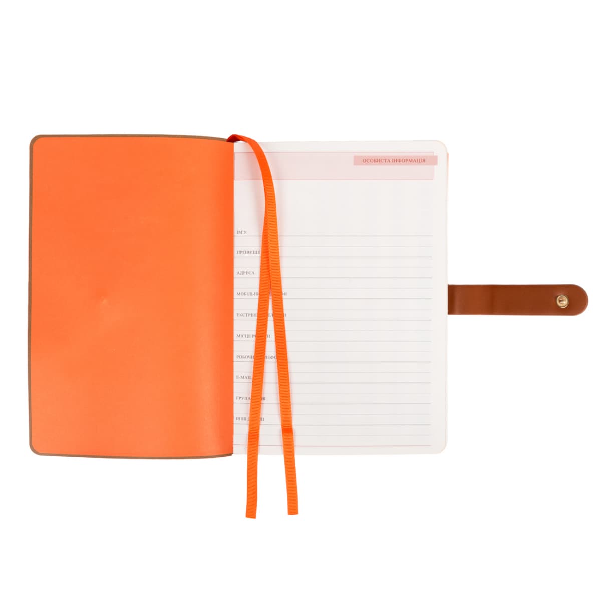 Щоден. А5 "Leo Planner" недат. 184арк.Toscana м'яка обкл.,пісочний №252773 — фото 9