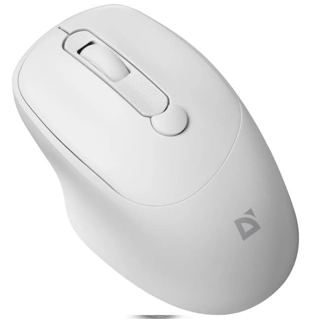 Мишка BT Defender Feam MM-0296 "безшумна" (1600dpi) white — купити | Канцелярський Сад