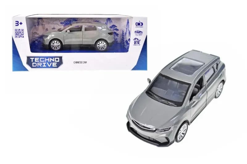 Автомодель "Chinese Car" сірий №FY43008-1/КіддіСвіт — купити | Канцелярський Сад