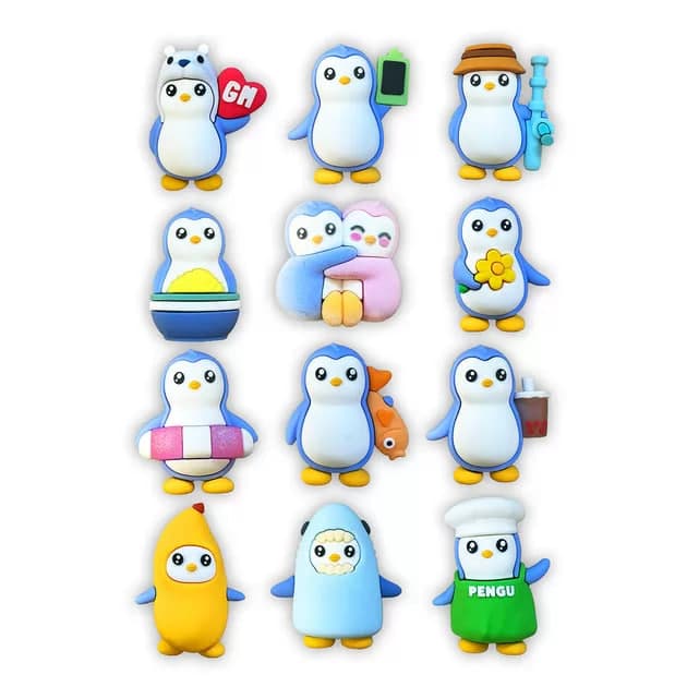 Іграшка-сюрприз "Cool Things–"Pudgy Penguins"-ПРИГОДИ ПІНГВІНА ПАКСА№PG006/Кідді Світ — купити | Канцелярський Сад