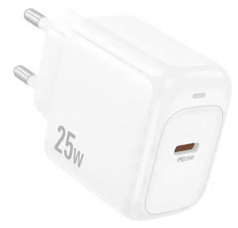 Зарядний пристрій Hoco CS53A швидка зарядка USB-C 3A 25w white/Breidon — купити | Канцелярський Сад