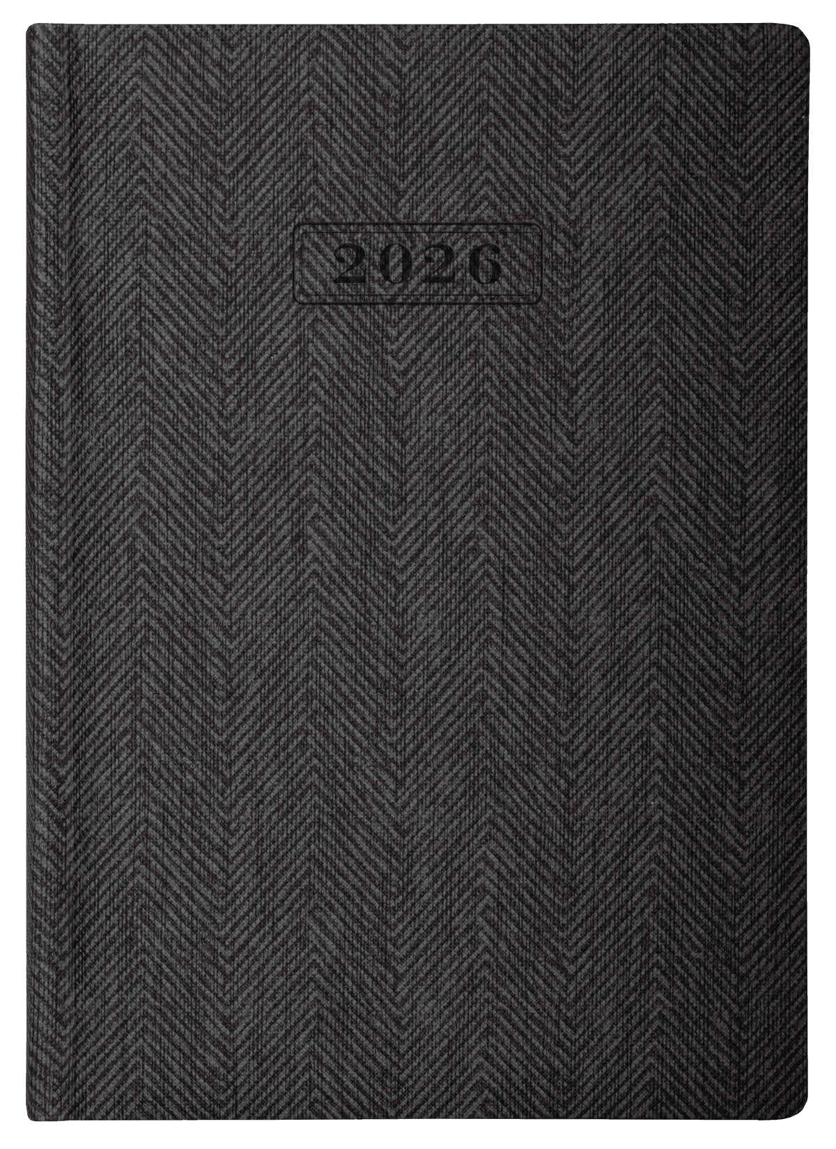 Щоден. А5 "Optima" дат2027 Tweed сірий №O26126-10 — купити | Канцелярський Сад