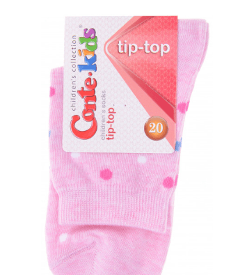 Шкарпетки дитячі "Tip-top" 5С-11СП р.20 141 світло-рожевий — купити | Канцелярський Сад