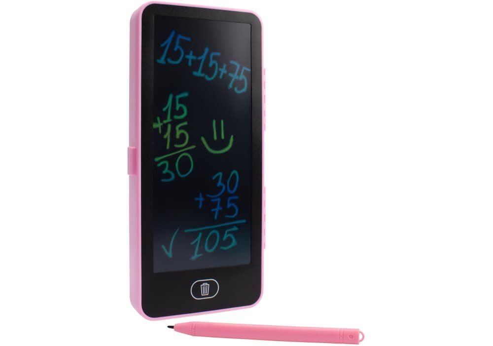 Пенал "Maxi" пласт. з LCD екраном,спец.ручка,бат-ка 3v,20,2х7,8х3см,1від.,рожевий №MX86900 — купити | Канцелярський Сад