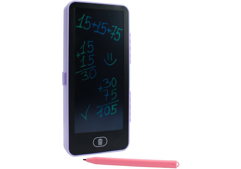 Пенал "Maxi" пласт. з LCD екраном,спец.ручка,бат-ка 3v,20,2х7,8х3см,1від.,фіолет. №MX86902 — купити | Канцелярський Сад