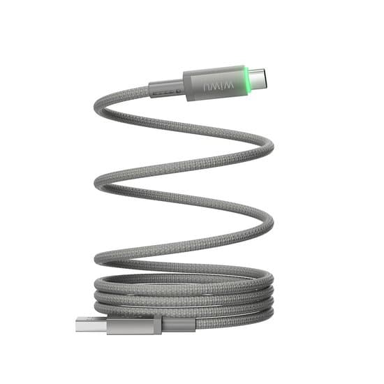Кабель Type C > USB Wiwu №Wi-C082 магнітний, швидка зарядка 60W 1м grey — купити | Канцелярський Сад