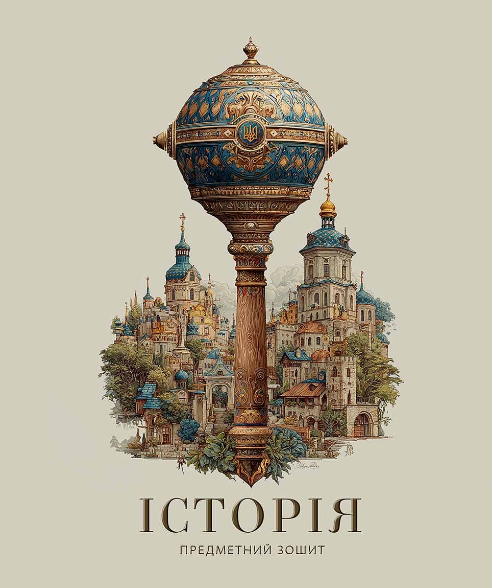 Зошит 48арк. кліт. Школярик Предметка-Історія №048-3725K — купити | Канцелярський Сад