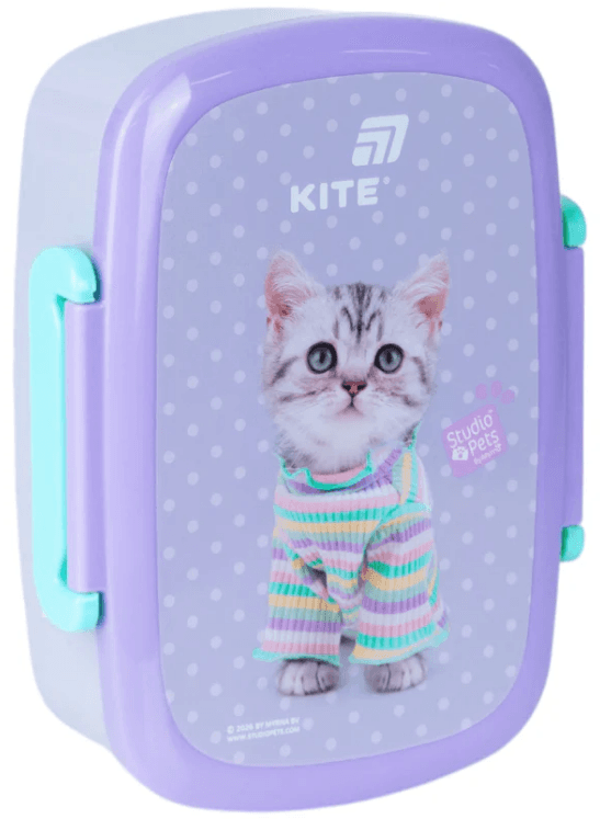 Ланч бокс пласт. "Kite" 750мл Studio Pets з наповненням №SP26-163 — купити | Канцелярський Сад
