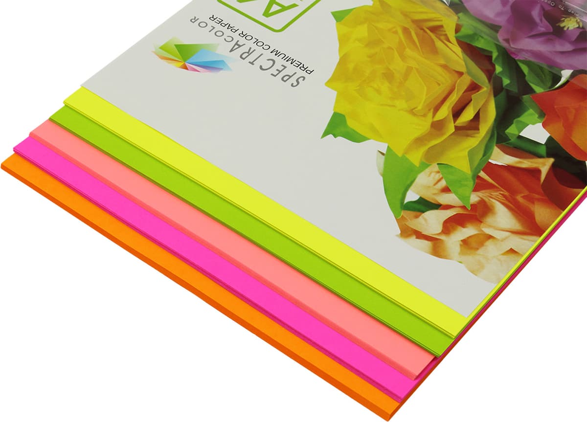 Папір кольор. А4 75г/м неон 5х20 Spectra Color-Rainbow Pack Cyber IT 82 "O"(100шт))25) — фото 6