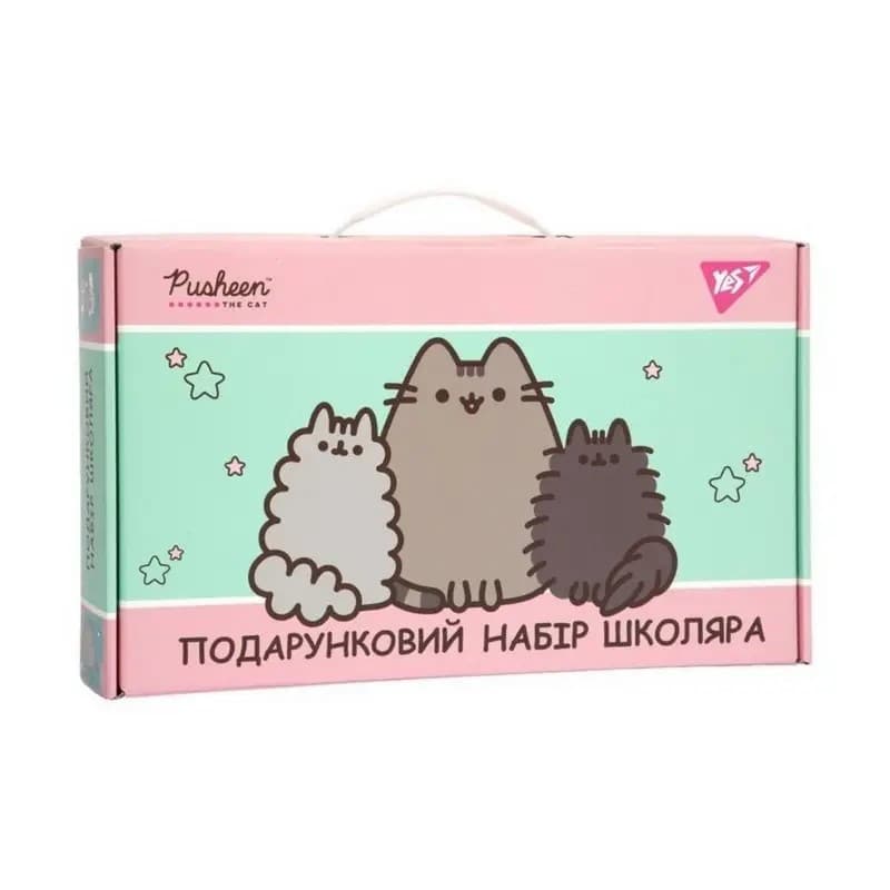 Набір канцтоварів 26 предм. "Yes" Pusheen №6/450219 — купити | Канцелярський Сад