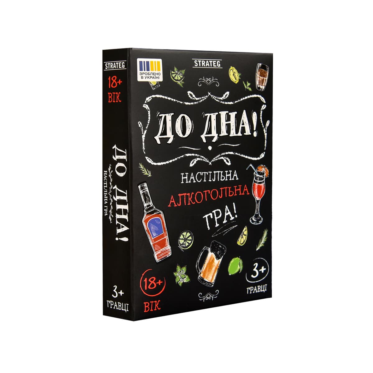 Гра наст. "До Дна!" №30971/Strateg — купити | Канцелярський Сад