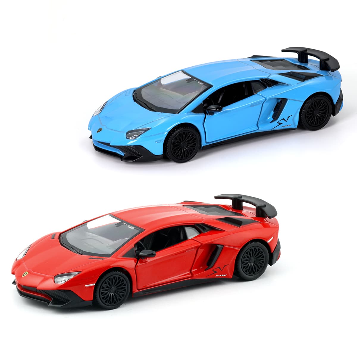 Автомодель "Technodriver" Lamborghini Aventador червона,синя №250947U/КіддіСвіт — купити | Канцелярський Сад
