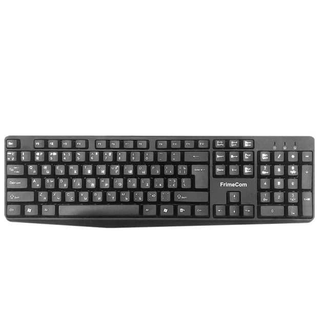 Клавіатура FrimeCom SW-K120-USB Black — купити | Канцелярський Сад