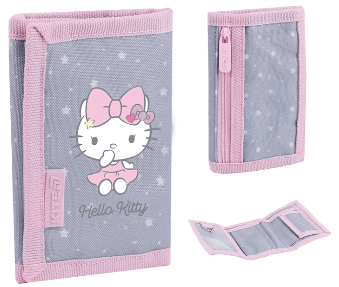 Гаманець дит. "Kite" Hello Kitty 1від. №HK25-598-1 — купити | Канцелярський Сад