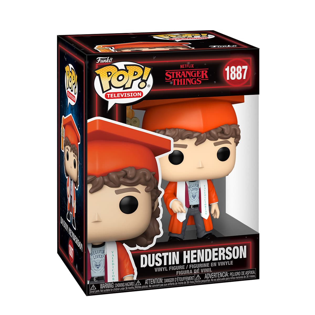 Фігурка FUNKO POP! - Дивні дива" S5 - ДАСТІН НА ВИПУСКНОМУ №94353/Кідді Світ — фото товару | Канцелярський Сад