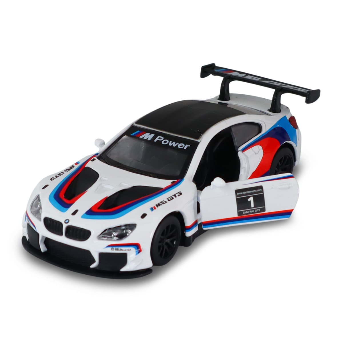 Автомодель "Technodriver" BMW M6 GT3, білий №250408/КіддіСвіт — фото 10